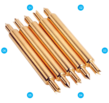 華榮華雙頭探針、高頻測試彈簧探針、pogopin探針、層層嚴格質檢，保證產品零缺陷