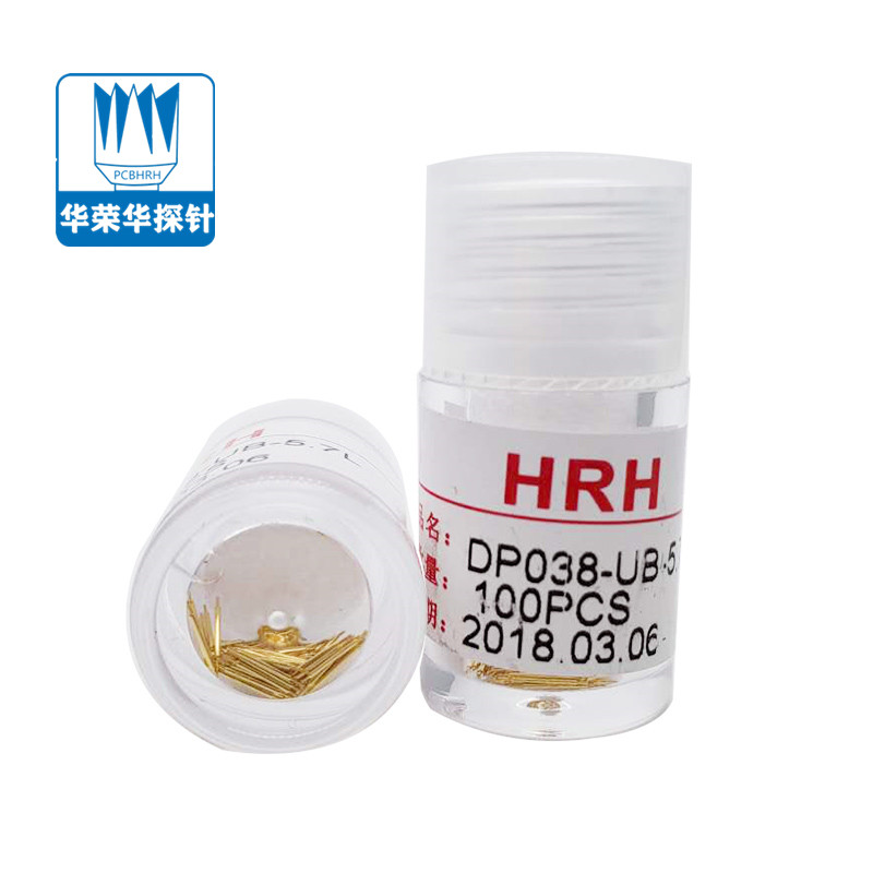 雙頭探針DP038-UB-5.7L，BGA測試針，華榮華雙頭針廠家